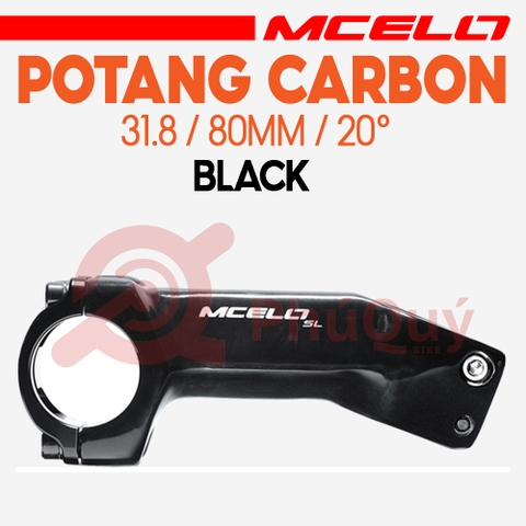 POTANG MCELO CARBON MTB SL 31.8 Nghiêng 20° Dài 80mm