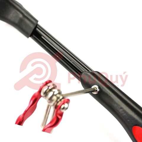 Chân Chống Nhôm Giữa Tem Đỏ