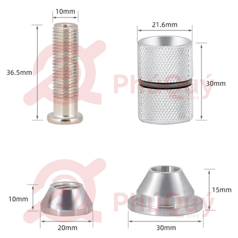Bóng Mai Ép Dùng Cho Phuộc Carbon