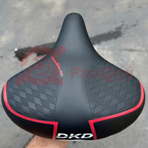 YÊN XE ĐẠP ĐIỆN DKD SỌC MÀU SIÊU ÊM
