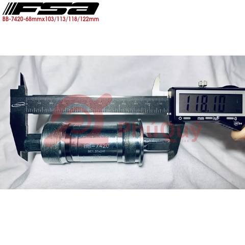 Cốt Giữa Bạc Đạn FSA RPM BB-7420 68x103/110/118/122mm