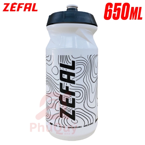 Bình nước xe đạp ZEFAL mẫu mới 650ml mẫu 2 (VAT)