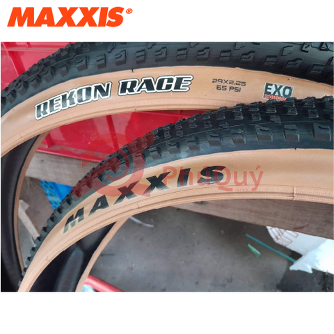 Vỏ hông nâu 27.5x2.25 Maxxis Rekon Race EXO Tanwall (VAT)