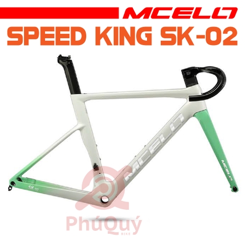 Khung Road MCELO SK02 Kèm Cốt Yên, Ghidong Liền Potang
