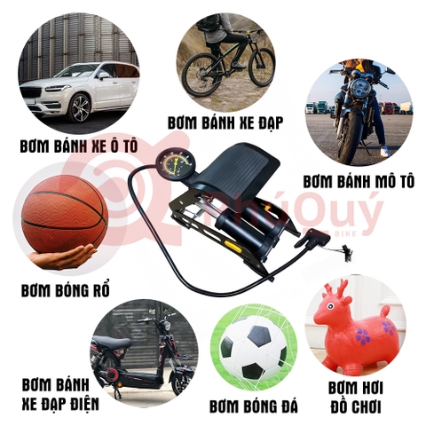 Bơm Đạp 2 Ống Đa Năng HH