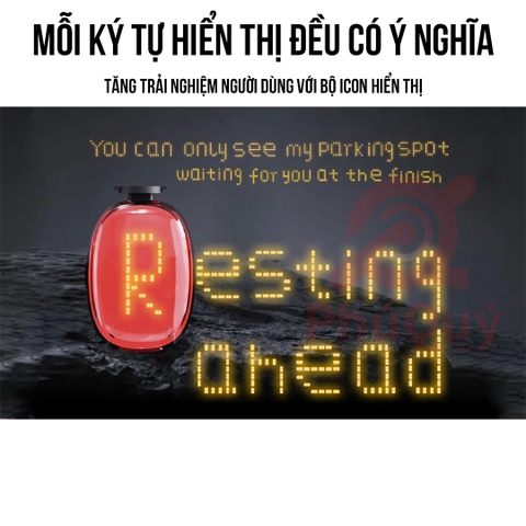 Đèn Hậu NAVIHOOD B1 Thông Minh Kết Nối Đồng Hồ