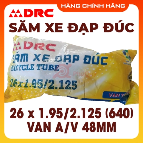 Ruột DRC 26x1.95/2.125 (640) Van Dài AV48MM