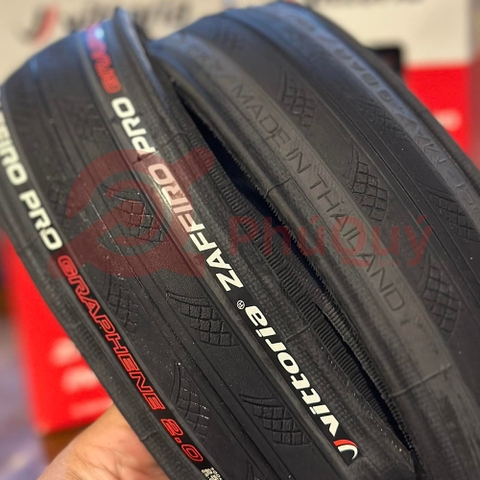 Vỏ Vittoria Zaffiro Pro 700x25c CÓ HỘP TẶNG KÈM RUỘT VAN FV 48mm
