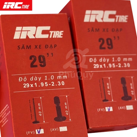 RUỘT IRC 29x1.95-2.30 VAN PHÁP FV 40mm