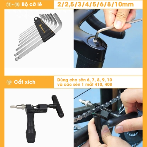 Đồ Nghề BEUNI 23 Món PTK-1