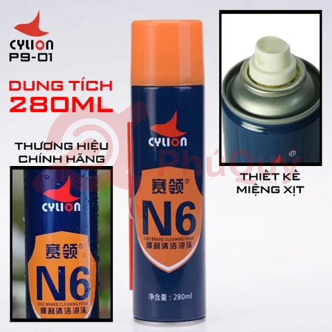 VỆ SINH THẮNG ĐĨA N6 CYLION P9-01 280ml