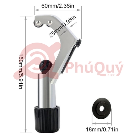 Cây Cắt Ống Cổ Phuộc Nhỏ 6-42mm