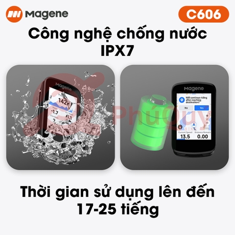 Đồng Hồ Magene C606 GPS Thông Minh