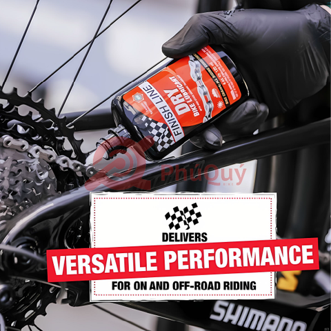 DẦU SÊN KHÔ XE ĐẠP FINISH LINE DRY LUBE CERAMIC TECH. 120ML
