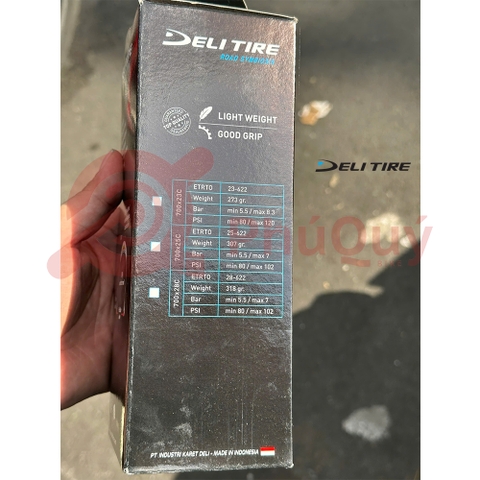 Vỏ Gấp Đen 700x28c Deli Ultra Flex-Pro Gai SÓNG S-601