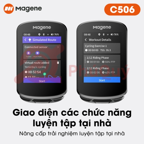 Đồng Hồ Magene C506 GPS Thông Minh