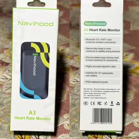 Dây Đo Nhịp Tim NAVIHOOD A3
