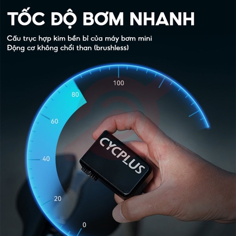 Bơm Điện Mini E-BIKE CYCPLUS AS2