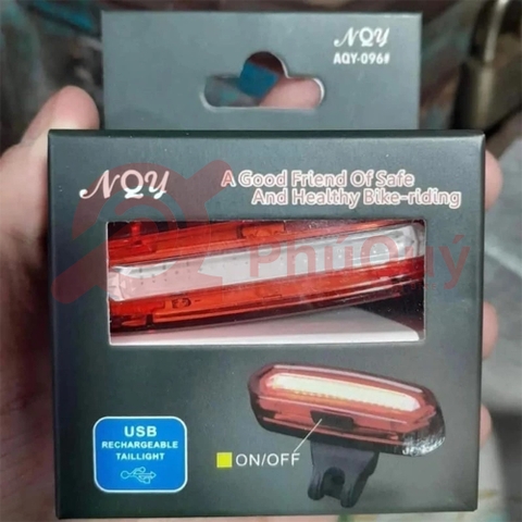Đèn Hậu Cốt Yên NQY 3 Màu Đỏ Xanh Tím Sạc USB Chống Nước