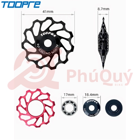 Bánh Xe Đề Bạc Đạn CERAMIC TOOPRE