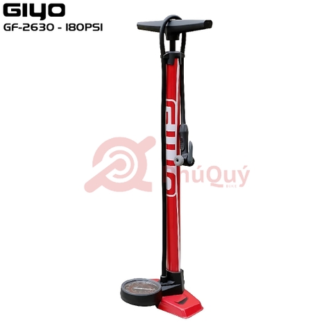 Bơm GIYO GF-2630 Đỏ 3 Loại Van Dunlop/AV/FV Ống Thép 180PSI