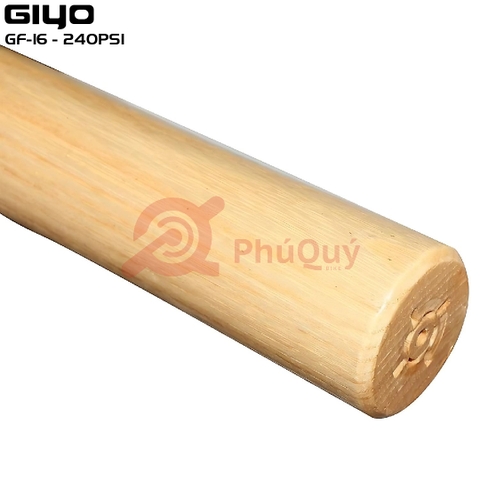 Bơm GIYO GF-16 THÂN NHÔM CÁN GỖ  240PSI