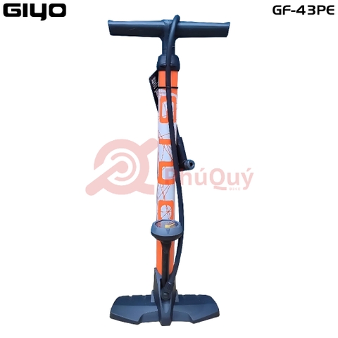 Bơm GIYO GF-43PE NHỰA Có Đồng Hồ CAN- XANH LÁ Đầu Bơm Thông Minh 2in1