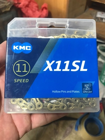 SÊN 11 KMC CHÍNH HÃNG TAIWAN VÀNG GOLD MẮC RỖNG X11SL