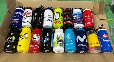 CHÍNH HÃNG Bình Nước Đội Tuyển Xe Đạp Thể Thao FLY ELITE TEAM 550ml