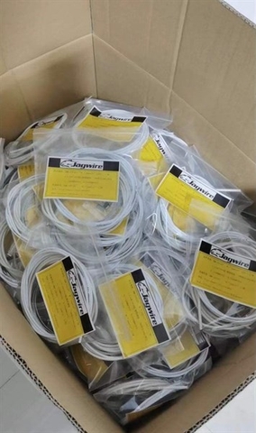 Dây Thắng Bộ JAGWIRE MÀU TRẮNG Trước-Sau
