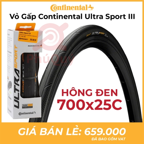 Vỏ Continental Ultra Sport III (VAT)