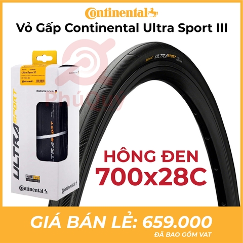 Vỏ Continental Ultra Sport III (VAT)