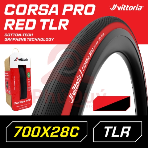 Vỏ VITTORIA CORSA PRO RED SPECIAL EDITION 700X28C