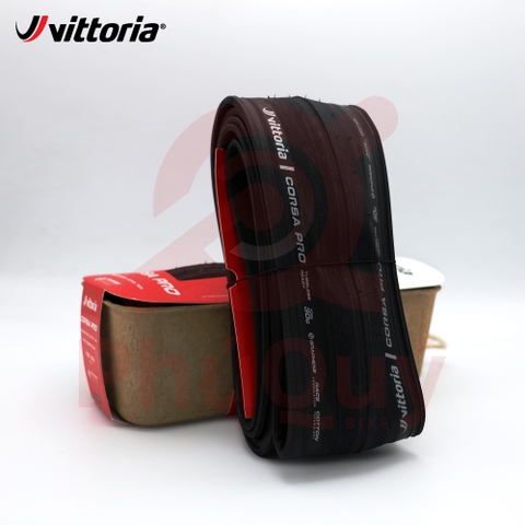 Vỏ Vittoria Corsa Pro Tubeless BLACK EDITION (VAT)