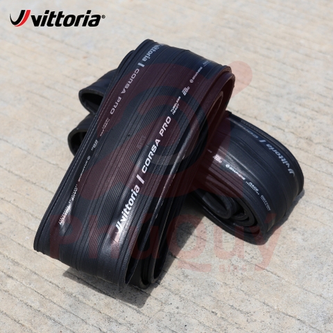 Vỏ Vittoria Corsa Pro Tubeless BLACK EDITION (VAT)