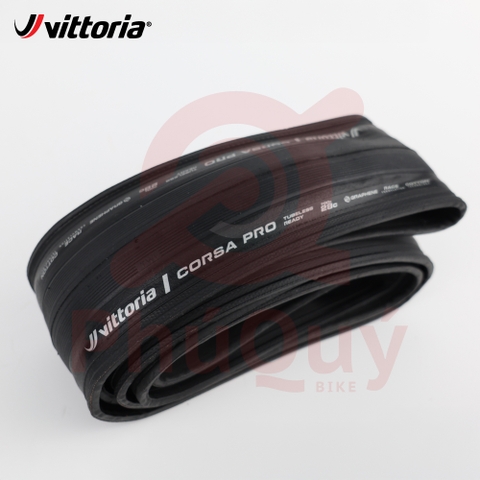 Vỏ Vittoria Corsa Pro Tubeless BLACK EDITION (VAT)