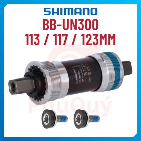 Cốt Trục Giữa SHIMANO UN101 113/117.5/123MM