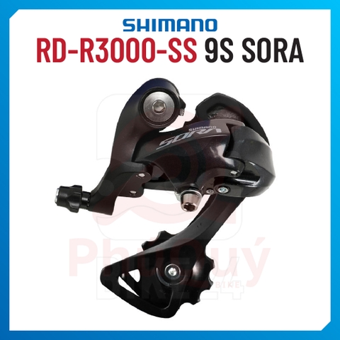 CÙI ĐỀ 9S SHIMANO R3000 SS CHÂN NGẮN SORA