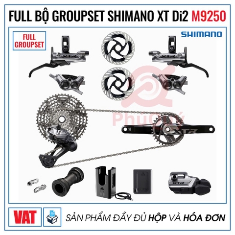 GROUP SHIMANO MTB XTR Di2 M9250 CÓ VAT