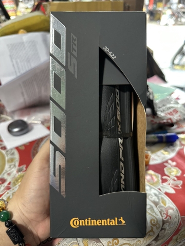 Vỏ gấp 700x30c ĐEN Continental 5000 STR Grand Prix Tubeless