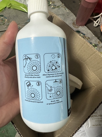 Chai Xịt Tẩy Dầu Nhớt 500ML KC BICYCLE