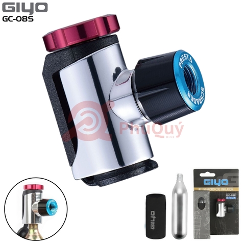 Đầu Bơm CO2 GIYO GC-08S KÈM CHAI CO2