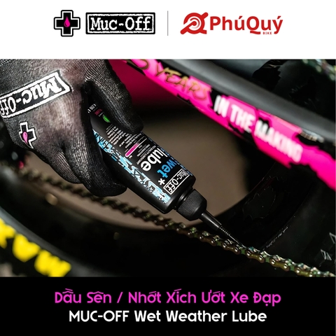 Dầu sên ướt xe đạp Muc-Off Bike Wet Weather Lube 120ml (VAT)