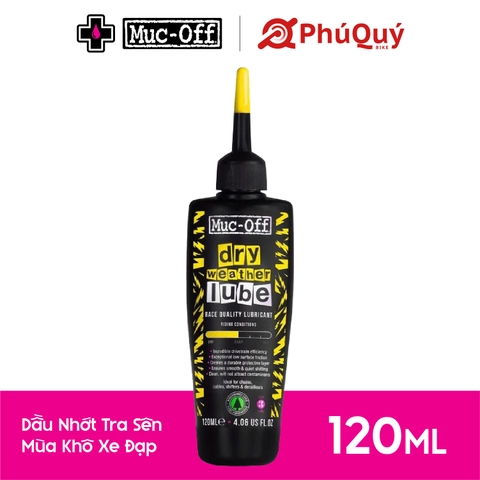Nhớt khô xe đạp Muc-Off Bike Dry Weather Lube 120ml (VAT)