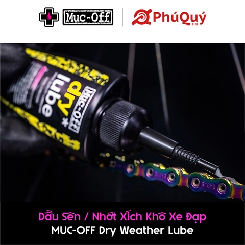 Nhớt khô xe đạp Muc-Off Bike Dry Weather Lube 120ml (VAT)
