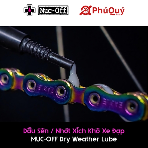 Nhớt khô xe đạp Muc-Off Bike Dry Weather Lube 120ml (VAT)