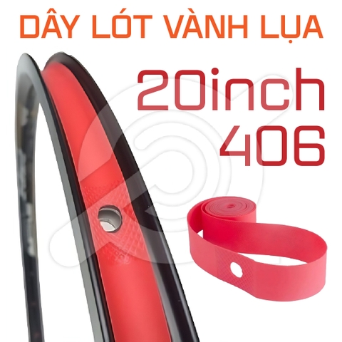 DÂY TIM PVC ĐỎ 406 20"