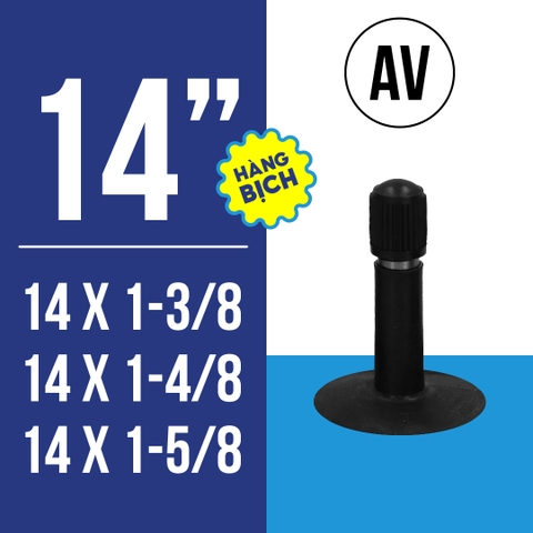 Ruột Deli 14x 1-3/8 1-5/8 van AV (VAT)