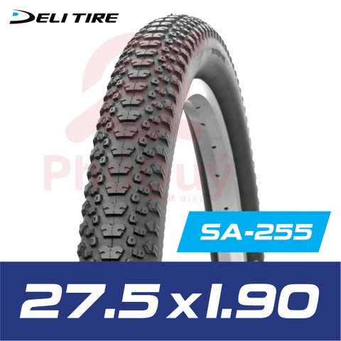 Vỏ Deli 27.5x1.9 có talon gai SA-255 (VAT)