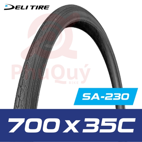 Vỏ bó Deli 700x35 (SA-230) đen (VAT)